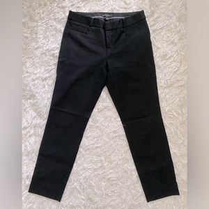 Banana Republic Slim black pants.
